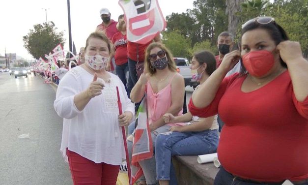 Cierra campaña Chema Morales en Ramos Arizpe