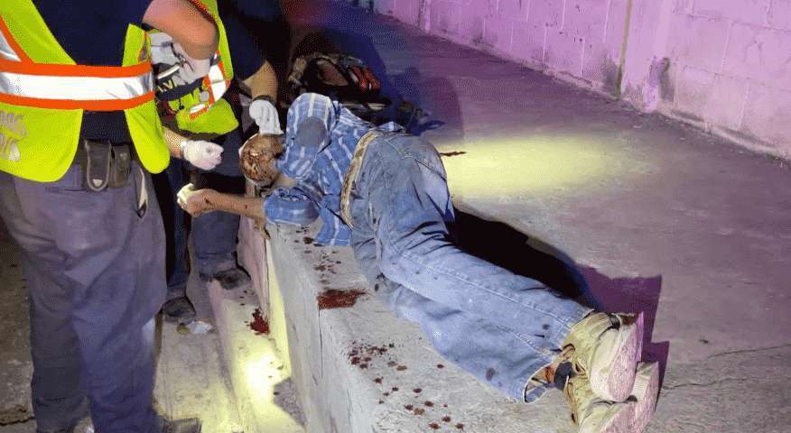 Lesionan a abuelo en riña