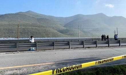 Motociclista pierde la vida sobre la carretera Saltillo-Monterrey