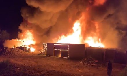 Queda detenido por incendio de tejabanes en Saltillo