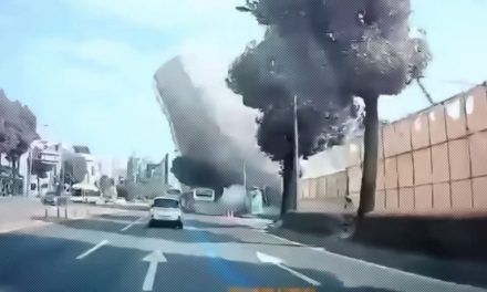 VIDEO. Edificio se derrumba sobre calle y mata nueve personas en Corea del Sur