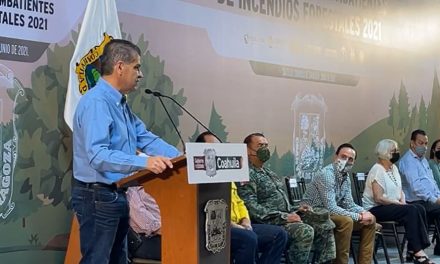MARS reconoce labor de ejército, brigadistas y civiles que dieron lucha a incendios forestales en Coahuila