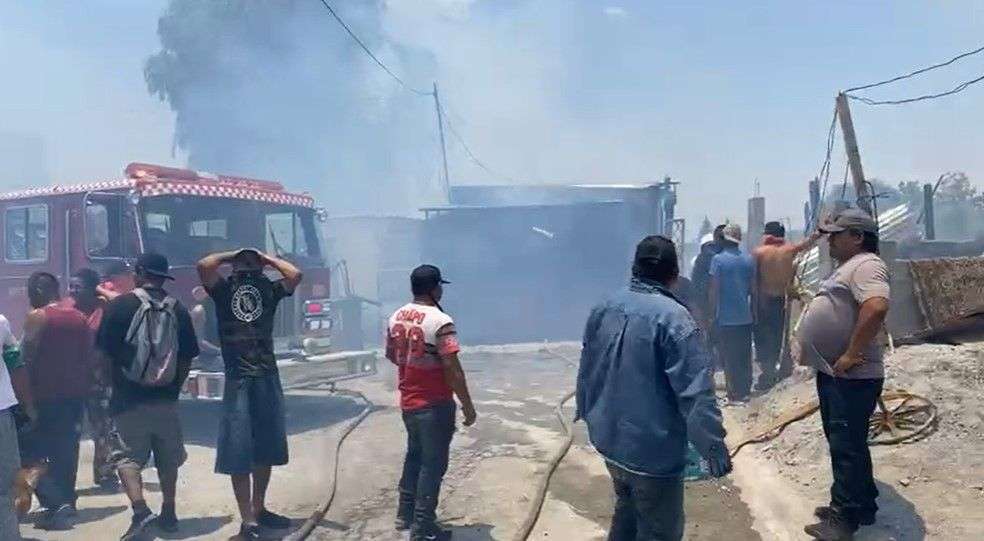 Se incendia domicilio en colonia de Saltillo