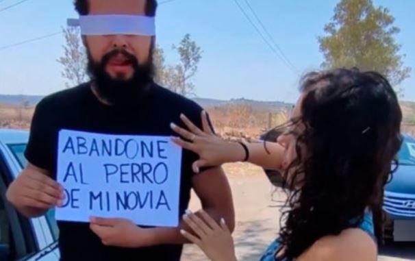 VIDEO. «Perdió» a perrita por no ser de raza y se venga de su novio