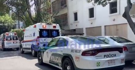 VIDEO. Cae de sexto piso y muere durante Simulacro Nacional 2021 en CDMX