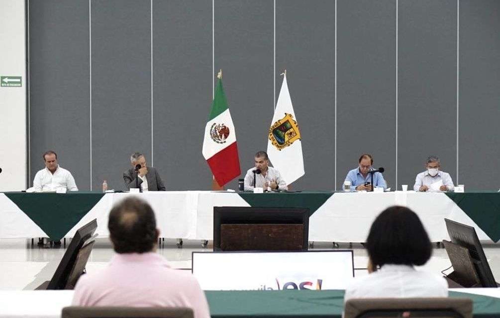 Inicia Gobernador de Coahuila tercera etapa de plan piloto para clases presenciales