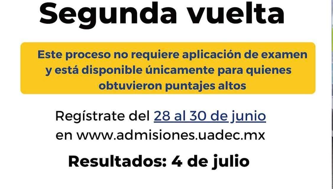 UA de C abre registro para Segunda Vuelta