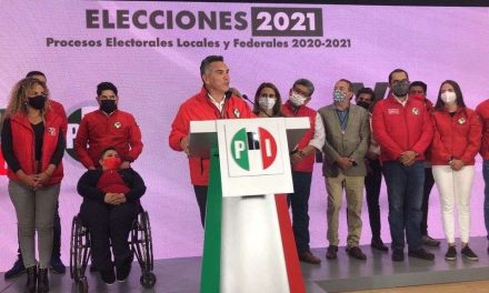Alejandro Moreno declara ganador al PRI en NL y Campeche