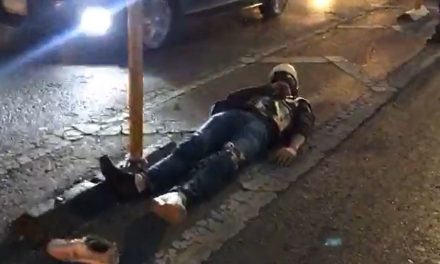 Otro motociclista accidentado en El Sarape, ayer uno perdió parte de la rodilla