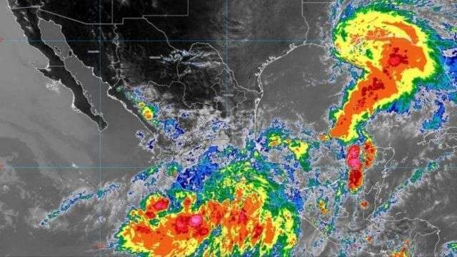 Tormenta tropical Dolores toca tierra en Michoacán y Colima