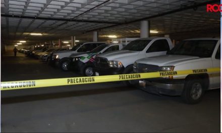 Resguardan en Saltillo vehículos oficiales