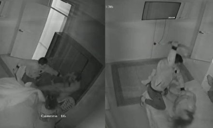 Cámara de seguridad capta asesinato de joven empresaria; su expareja la descubre con otro hombre