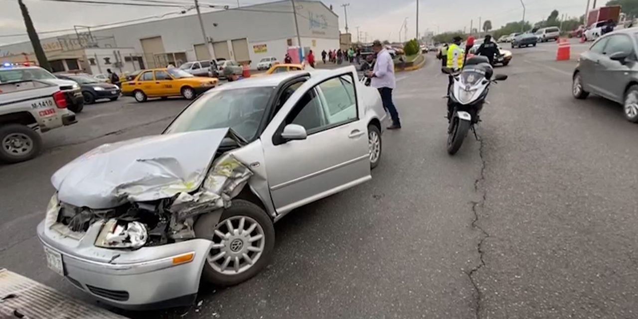 Tractocamión ocasiona accidente en Saltillo