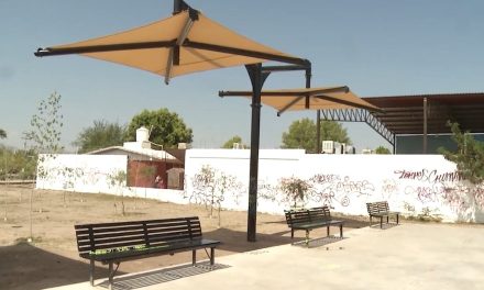 Vandalizan plaza recién remodelada en Torreón