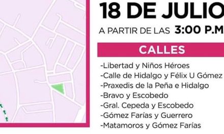 Cerrarán las calles del centro de Saltillo a partir de las 3 de la tarde por festejos