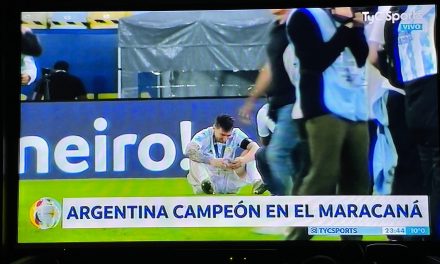 Así como Toretto, para Messi lo primero es la familia y festejó con ella tras ganar la Copa América