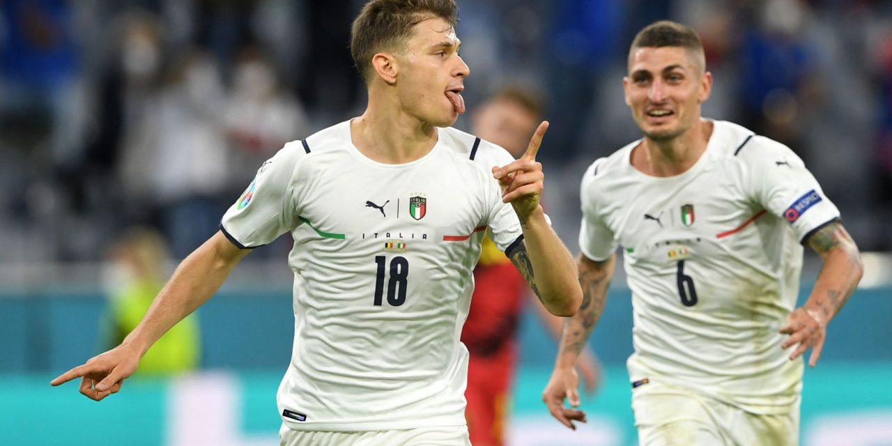 Italia avanza a semifinales de la Eruocopa al vencer a Bélgica
