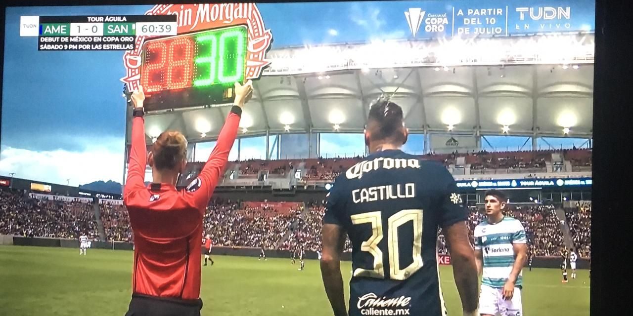 Nicolás Castillo vuelve a jugar con el América tras año y medio