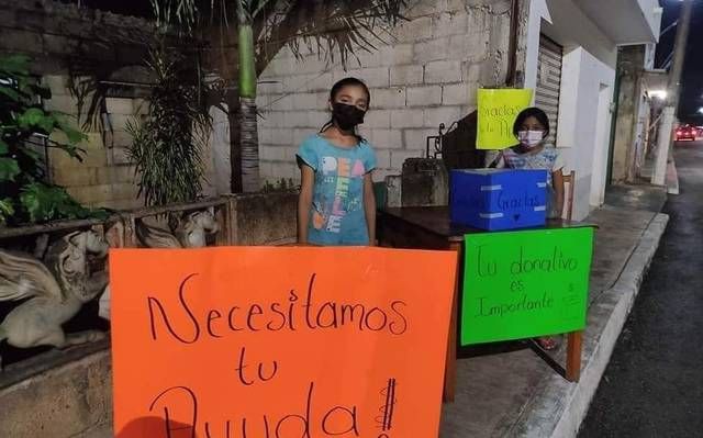 Niñas empeñan su casa para pagar funeral de su mamá en Yucatán