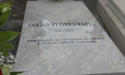 Rinde PRI homenaje a Óscar Flores Tapia