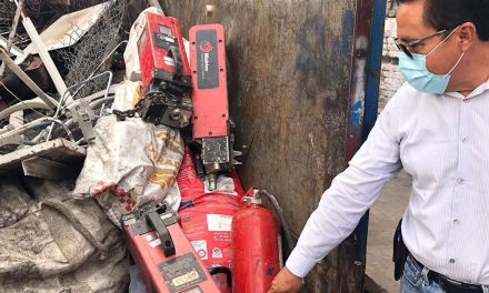 Encuentran equipo robado a Ferromex