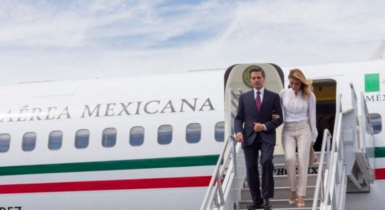 Peña Nieto gastó 7 mdp en Internet para último vuelo del avión presidencial