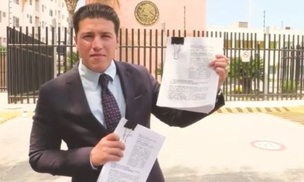 Samuel García impugna multa del INE por apoyo de Mariana Rodríguez