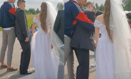 Novio se pasa de copas y llega borracho a su boda