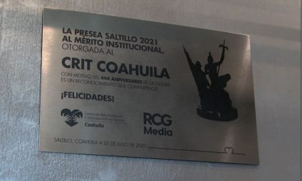 CRIT Coahuila reconoce a Fundación RCG