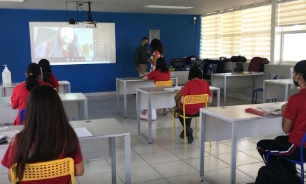 Estrenan aula didáctica en Secundaria No.2