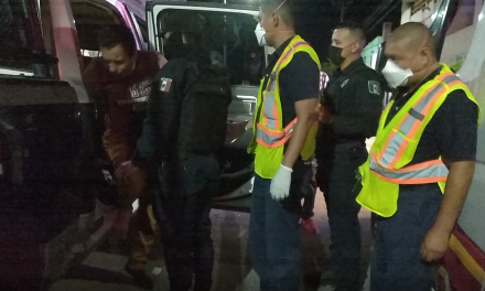 Sujeto intoxicado agrede a hombre a mordidas