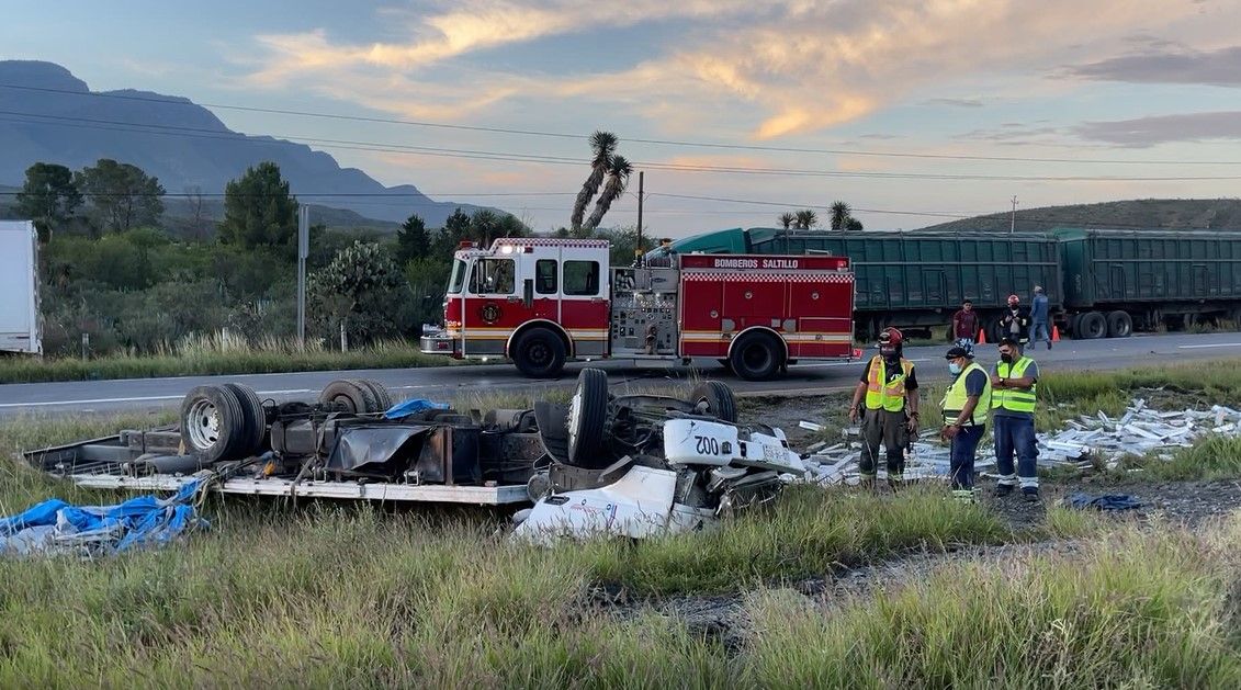 Se ‘suelta el diablo’ en la vía a Torreón
