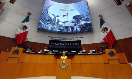 «¡Mueran los neoliberales conservadores!», grita senadora en el pleno