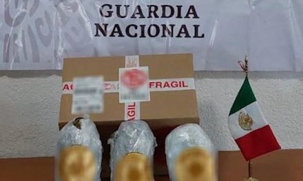 Guardia Nacional  incauta drogas