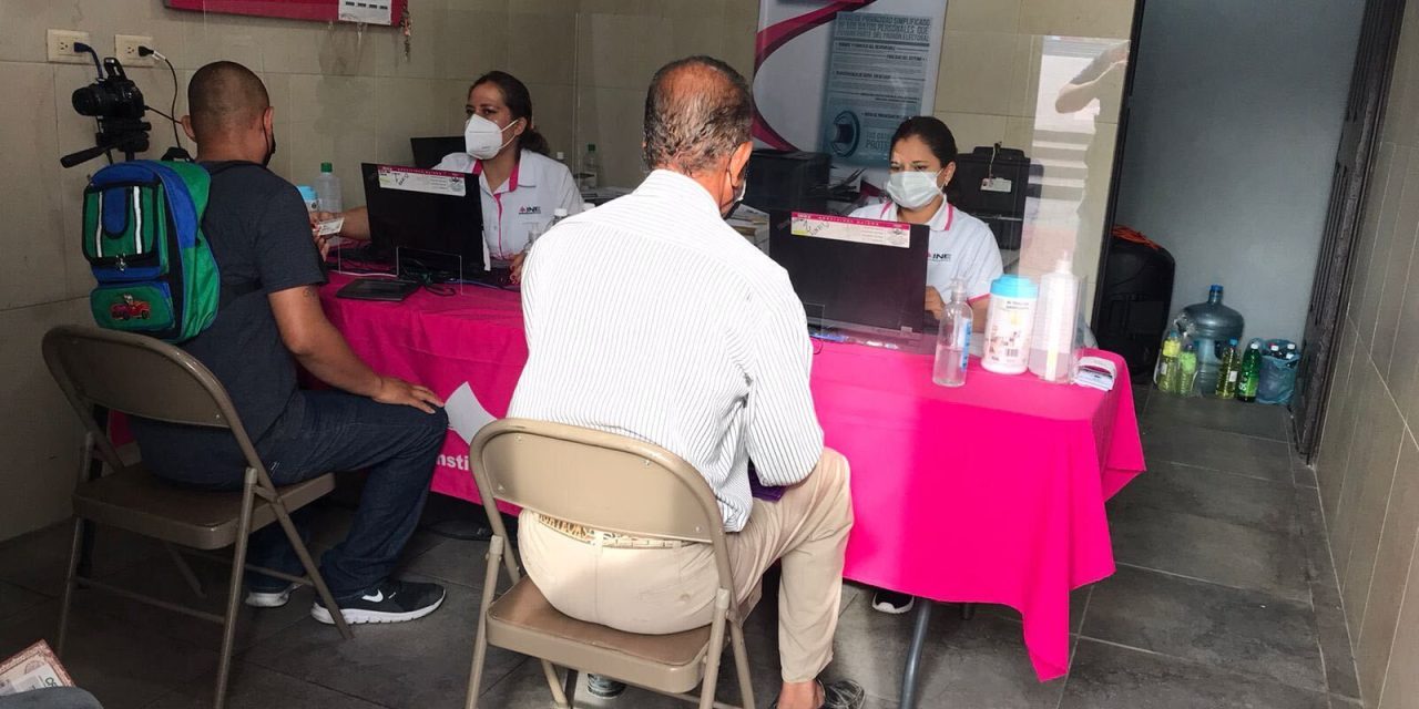 Instalan módulo del INE en Ramos Arizpe