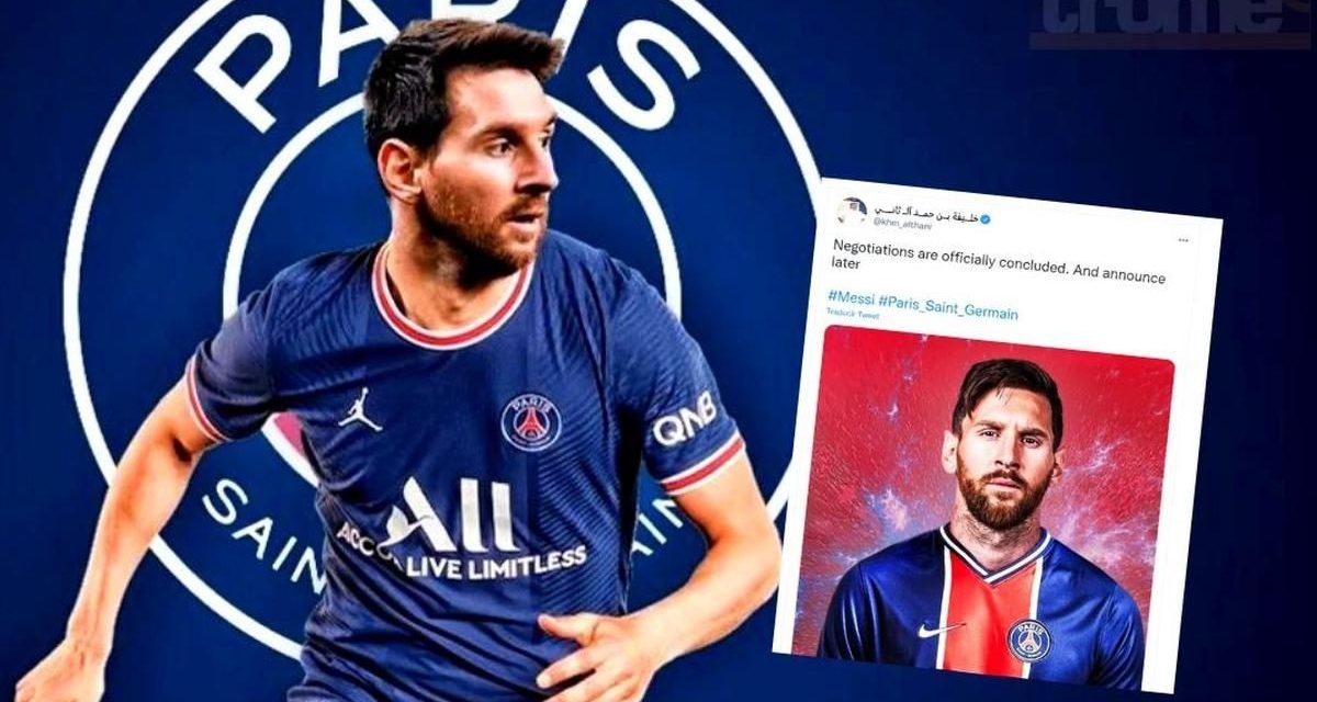 Leonel Messi llega al PSG