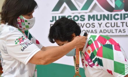 Cierran con éxito los Juegos Municipales de las Personas Adultas Mayores en Saltillo