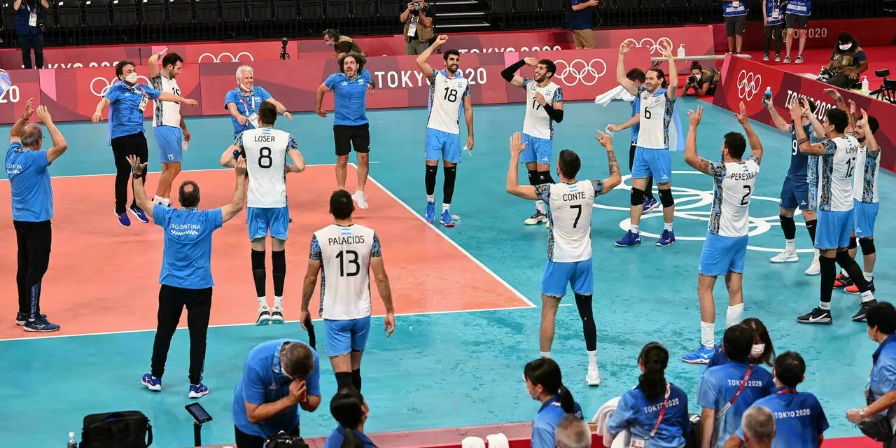 Argentina gana el bronce a Brasil en voleibol de Tokio 2020