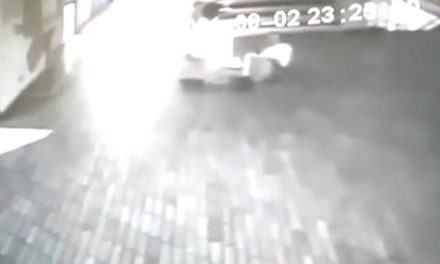 Cámara de seguridad capta ataque paranormal a vigilante (VIDEO)