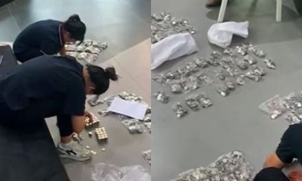 Hombre paga un carro de 150 mil pesos… ¡con pura morralla!