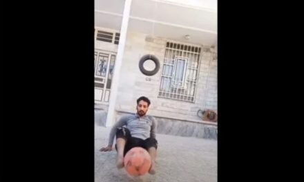 Joven sorprende con ‘tiros’ a pesar de su discapacidad (video)