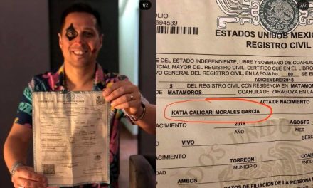 Los Caligaris agradecen a pareja de Torreón que nombró a su hija Katia ‘Caligari’
