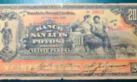 Este billete de San Luis Potosí vale hasta dos mil pesos ¿lo tienes?