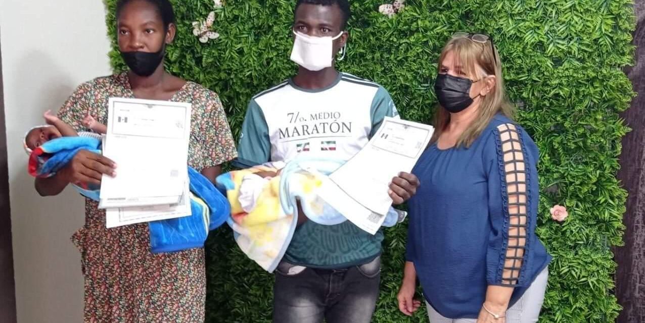 Registran a cuatitos haitianos en Acuña