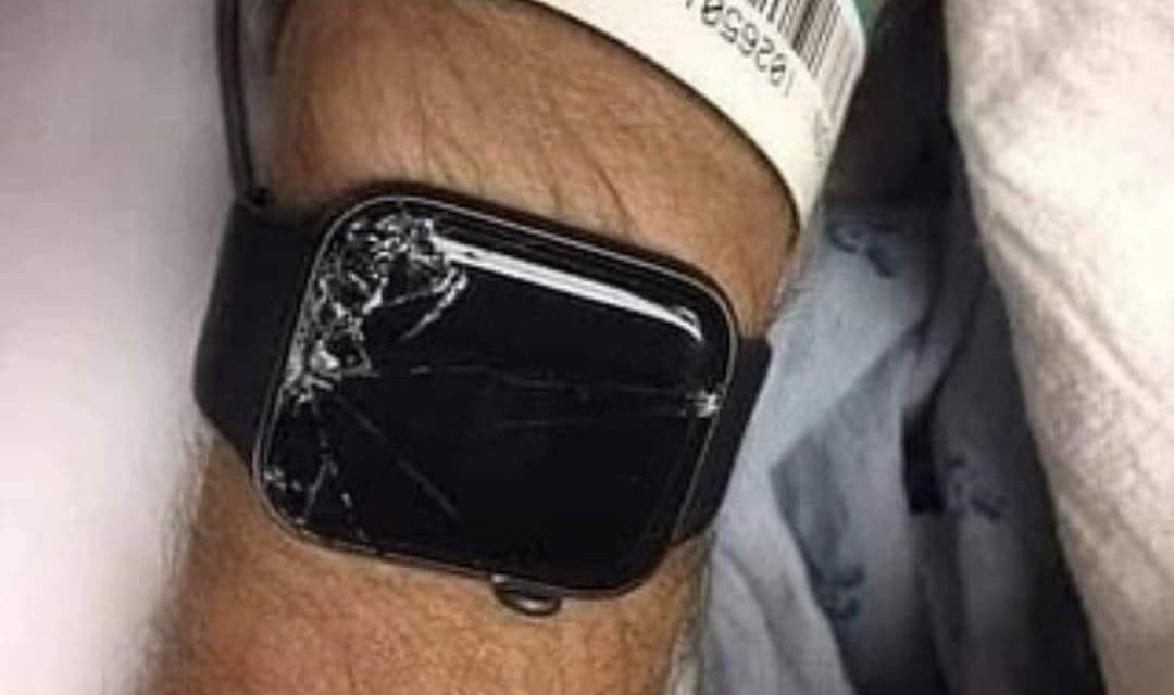 Lo salvó su Apple Watch
