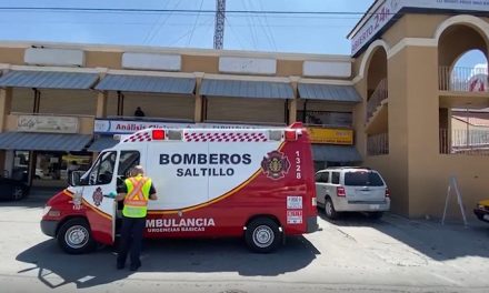Convulsiona tóxico por consumo de cristal en Saltillo