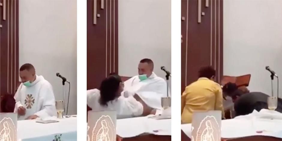 Sacerdote se desmaya en plena misa, en Acapulco