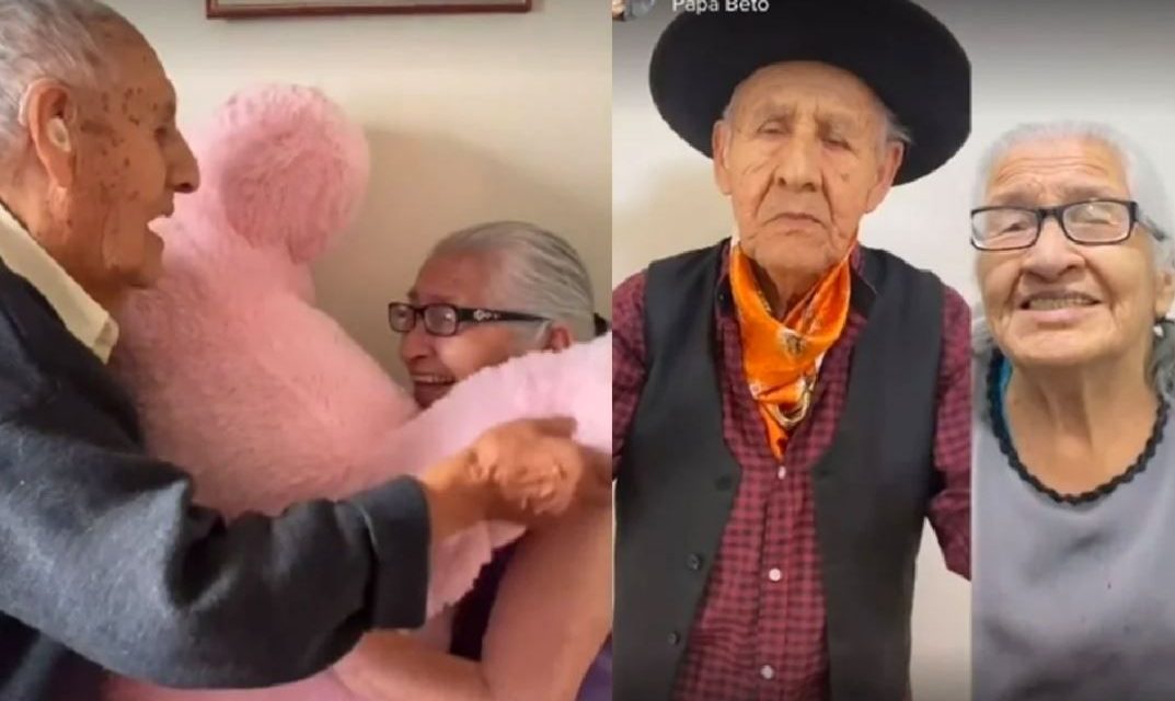 Abuelitos recrean escenas de Disney y rompen TikTok (video)