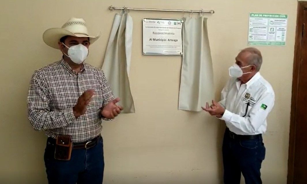 Certifican a Arteaga como Municipio Promotor de la Salud