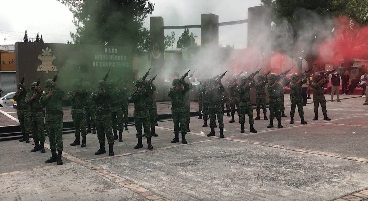 Recuerdan en Saltillo la batalla de los Niños Héroes
